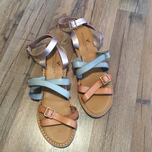 American Eagle Outfitters Shoes - American Eagle Outfitters 3 tones Sandals Size 8.5